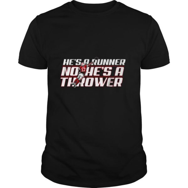 Josh Allen Runner No Hes a Thrower shirt