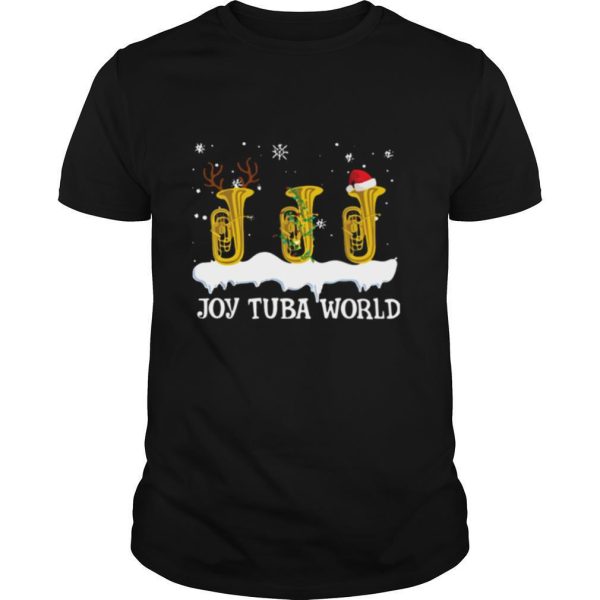 Joy Tuba World Christmas shirt