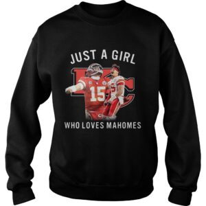 Just A Girl Who Loves Mahomes shirt 2 Just A Girl Who Loves Mahomes shirt 3