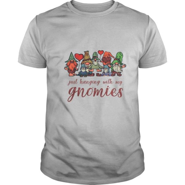 Just Hanging With My Gnomies Christmas Squad shirt