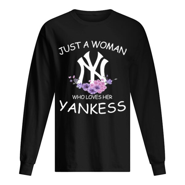 Just a girl who loves her New York Yankees shirt