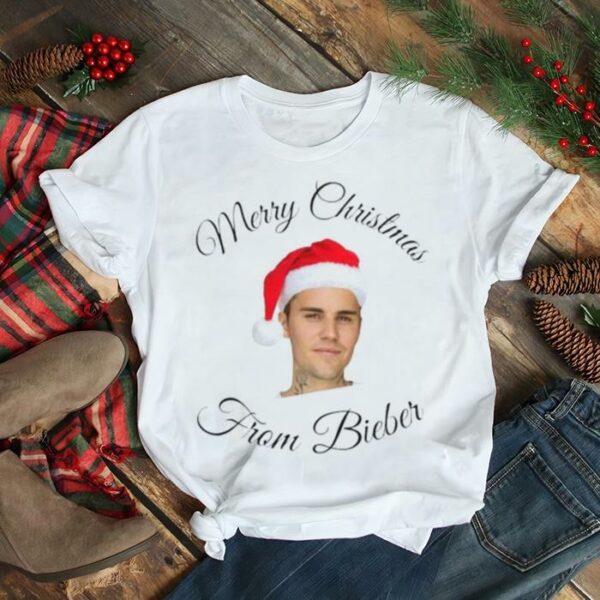 Justin Bieber Merry Christmas 2022 shirt