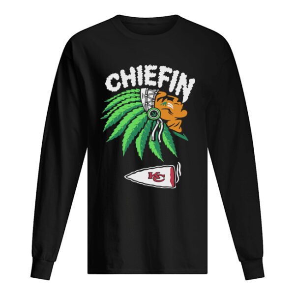 Kansas City Chiefs Chiefin Weed Smoking Indian shirt