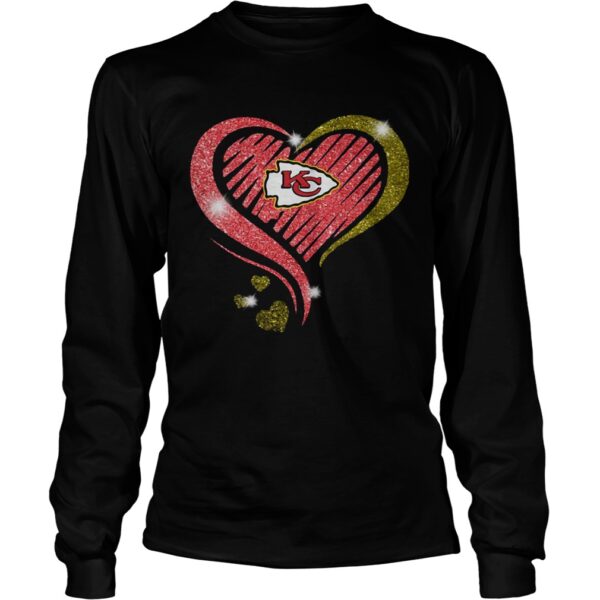 Kansas City Chiefs Diamond Heart shirt