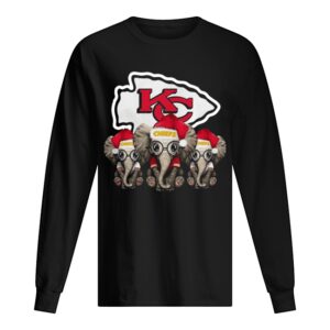 Kansas City Chiefs Elephant Christmas shirt Kansas City Chiefs Elephant Christmas shirt