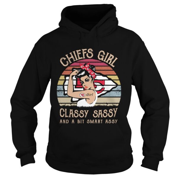 Kansas City Chiefs Girl Classy Sassy And A Bit Smart Assy shirt