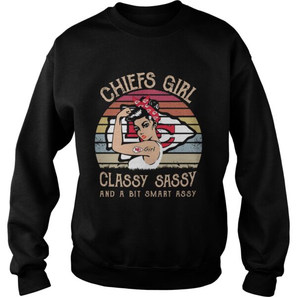 Kansas City Chiefs Girl Classy Sassy And A Bit Smart Assy shirt