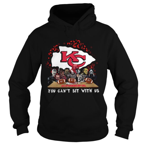 Kansas City Chiefs Horror team you cant sit with us shirt