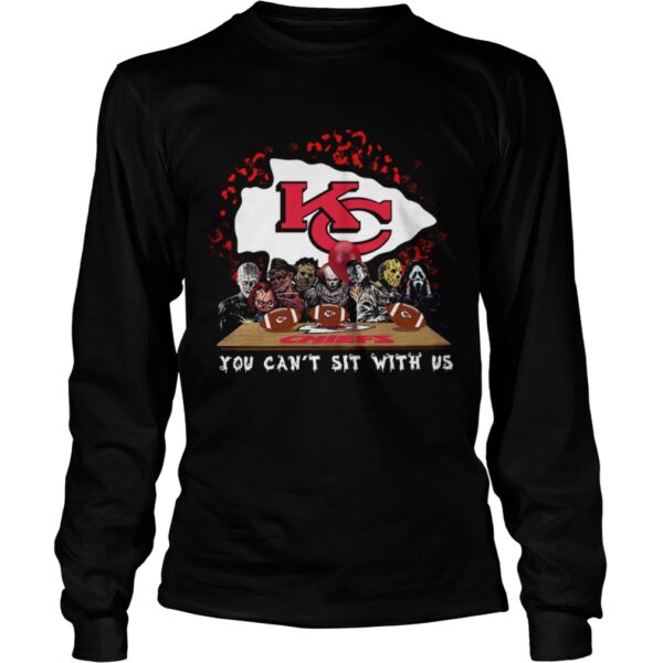 Kansas City Chiefs Horror team you cant sit with us shirt