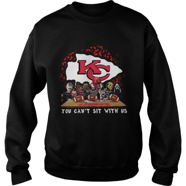 Kansas City Chiefs Horror team you cant sit with us shirt