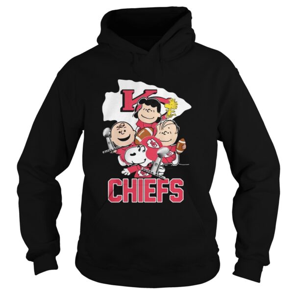 Kansas City Chiefs Peanuts Characters shirt