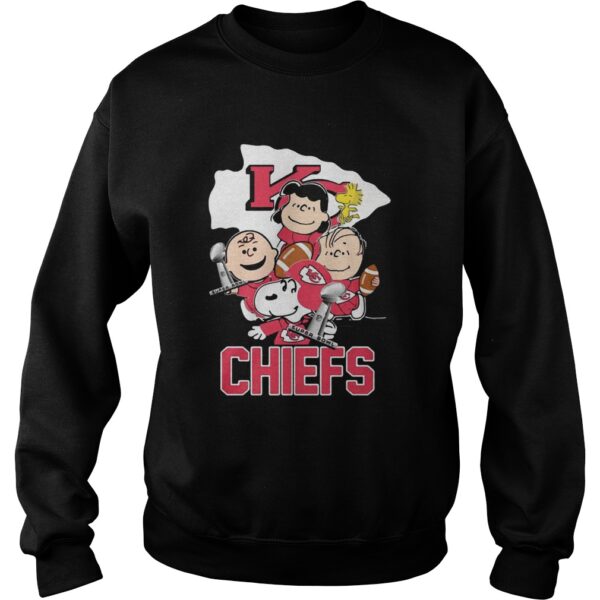 Kansas City Chiefs Peanuts Characters shirt