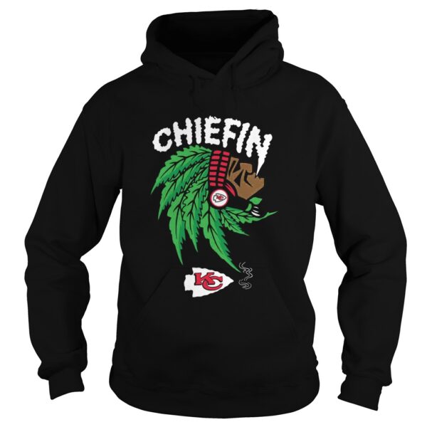 Kansas City Chiefs Super Bowl Champions Chiefin weed smoking Indian shirtCHiefs Chiefin shirt