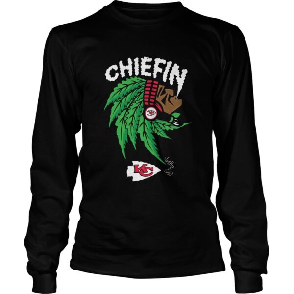 Kansas City Chiefs Super Bowl Champions Chiefin weed smoking Indian shirtCHiefs Chiefin shirt