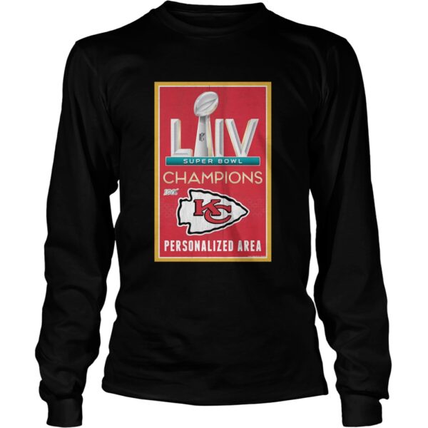 Kansas City Chiefs Super Bowl LIV Champions 2020 shirt