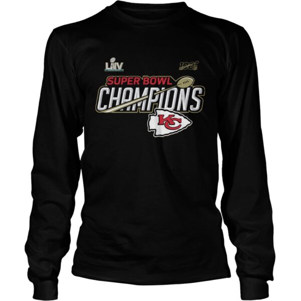 Kansas City Chiefs Super Bowl LIV Champions Trophy shirt