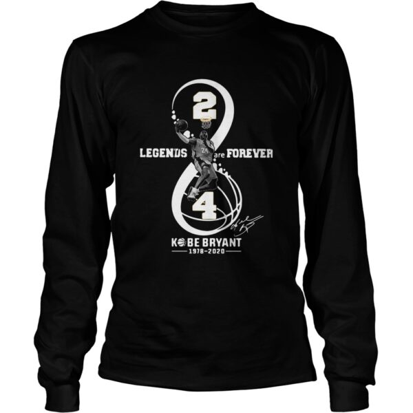 Kobe Bryant 24 Legends Are Forever Signature shirt