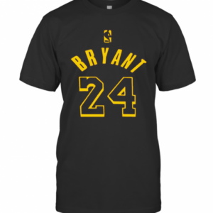 Kobe Bryant 24 Nba Basketball Logo T-Shirt