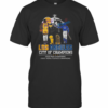 Kobe Bryant And Mookie Betts Los Angeles Dodgers City Of Champions T-Shirt