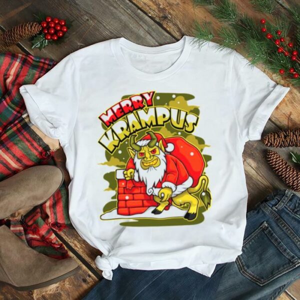 Krampus Xmas Joke Merry Christmas shirt