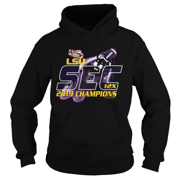 LSU Tigers 2019 SEC Football Champions 12X shirt