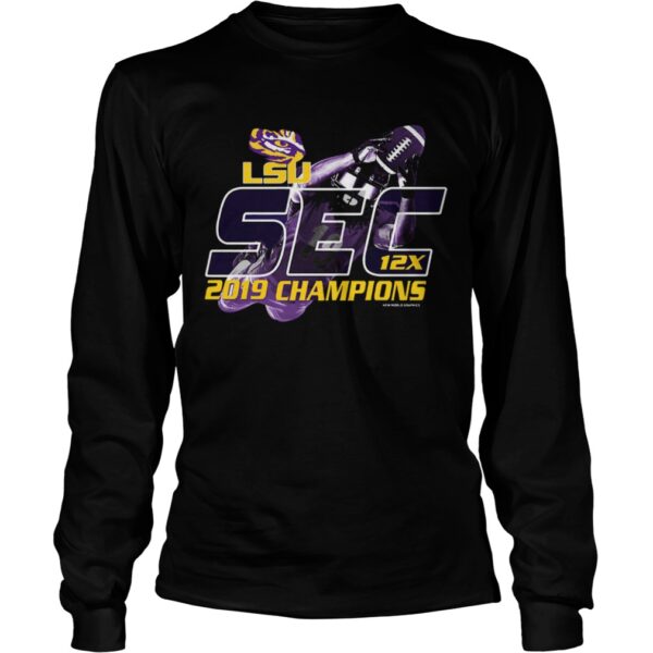 LSU Tigers 2019 SEC Football Champions 12X shirt