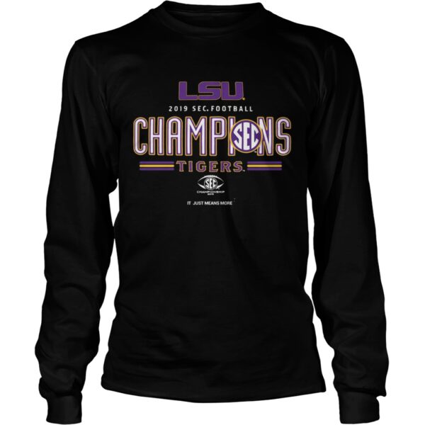 LSU Tigers 2019 SEC Football Champions shirt