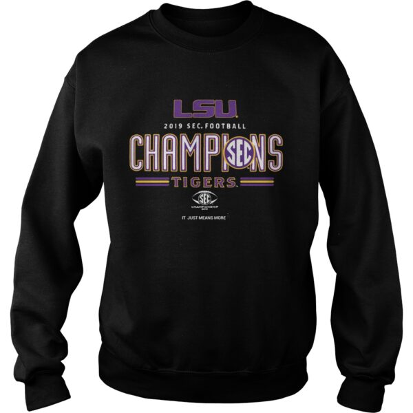 LSU Tigers 2019 SEC Football Champions shirt