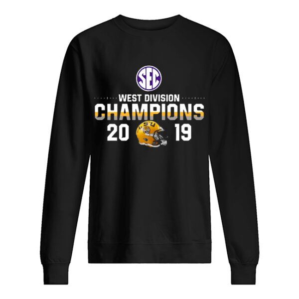 LSU Tigers 2019 SEC West Football Division Champions shirt