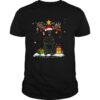 Lab Dog Reindeer Christmas Lights shirt