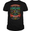 Legends Born In February 1931 90th Birthday 90 Years Old T Shirt
