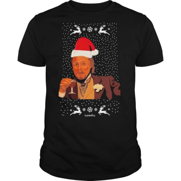 Leonardo Dicaprio Laughing Ugly Christmas shirt