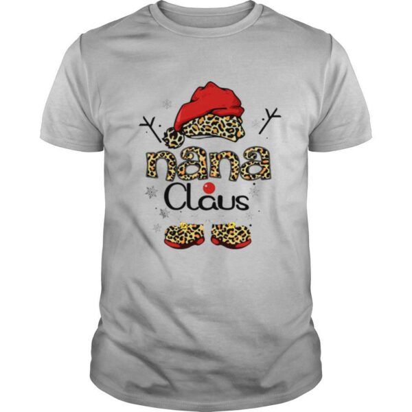 Leopard Nana Claus Ugly Christmas shirt