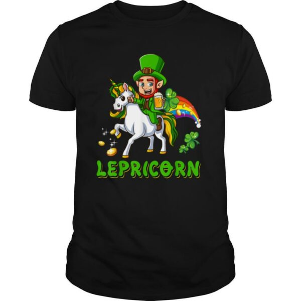 Lepricorn Leprechaun Unicorn St. Patricks Day Beer Gift T Shirt