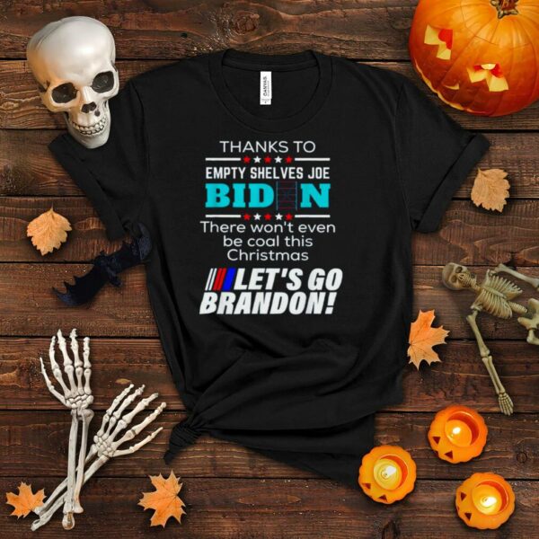 Let’s Go Brandon Christmas Empty Shelf Biden Anti Biden Tee Shirt