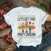 Lets Get This Party Crackin’ Funny Nutcracker Crew Christmas Ugly Ballet shirt