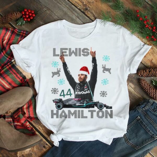 Lewis Hamilton 44 F1 Christmas shirt