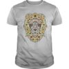 Lion Head Sugar Skull Day Of The Dead Dia De Los Muertos shirt