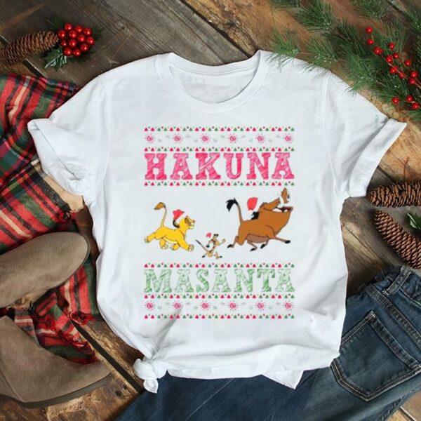 Lion King Hakuna Masanta Christmas 2022 shirt