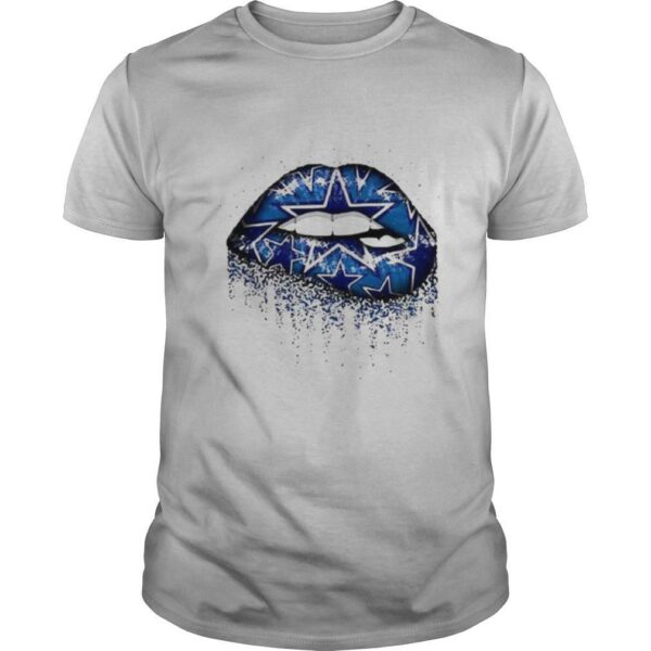 Lips dallas cowboys logo shirt