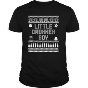 Little Drummer Christmas Parody Little Drunken Boy shirt