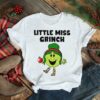 Little Miss Grinch Merry Christmas 2022 shirt