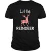 Little Reindeer Plaid Matching Family Ugly Sweater Christmas shirt