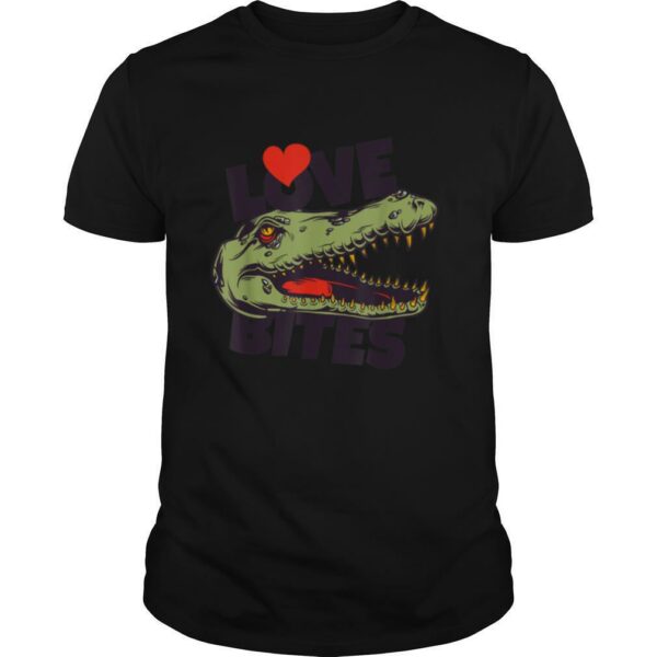 Live Bites Alligator Funny Valentine’s Day T Shirt T Shirt