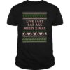 Live Fast Eat Ass Merry X mas Ugly Christmas shirt