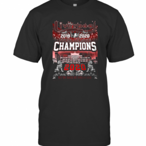 Liverpool FC 2019 2020 Prem League Champions 2020 T-Shirt