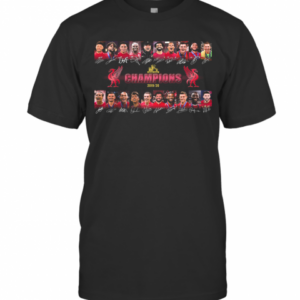 Liverpool Football Club 2019 2020 Champions Premier League T-Shirt