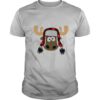 Llama Reindeer Merry Christmas shirt