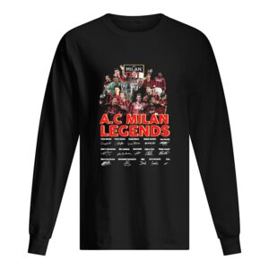 Logo A.C Milan Legends signatures shirt Logo A.C Milan Legends signatures shirt