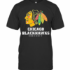 Logo NHL Chicago Blackhawks Hockey T-Shirt